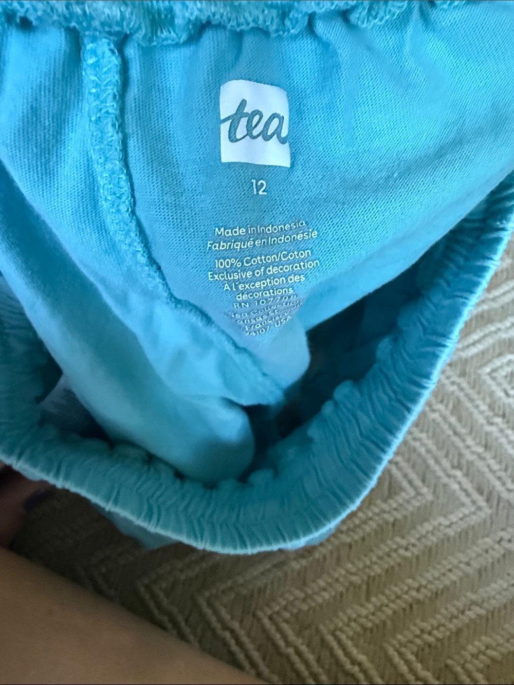 Tea collection size 12 shorts - Picture 2 of 2